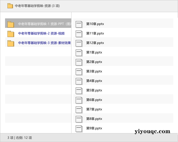 中老年零基础学剪映-资源-益友小站