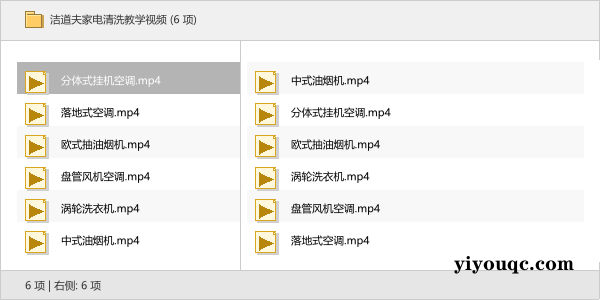 洁道夫家电清洗教学视频-益友小站