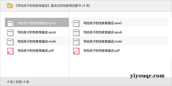 《写给孩子的性教育童话》童话式的性教育启蒙书-益友小站