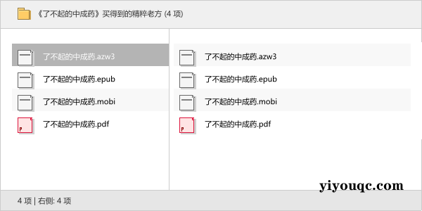 《了不起的中成药》买得到的精粹老方-益友小站