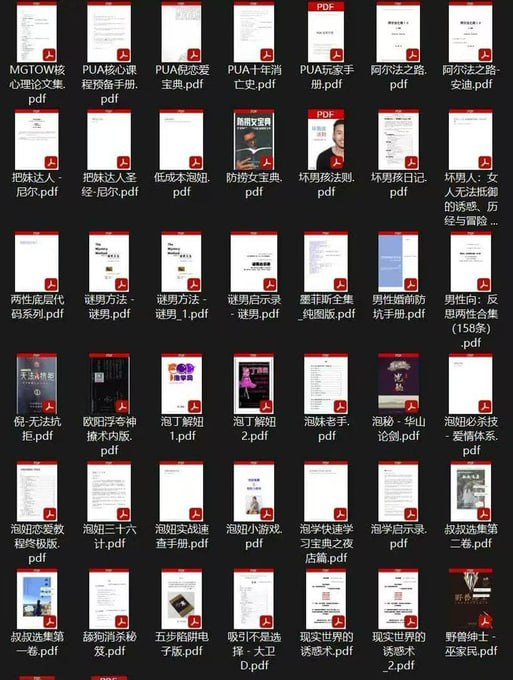 男性泡妞电子书大合集：提升约会与社交技巧的实用指南-益友小站