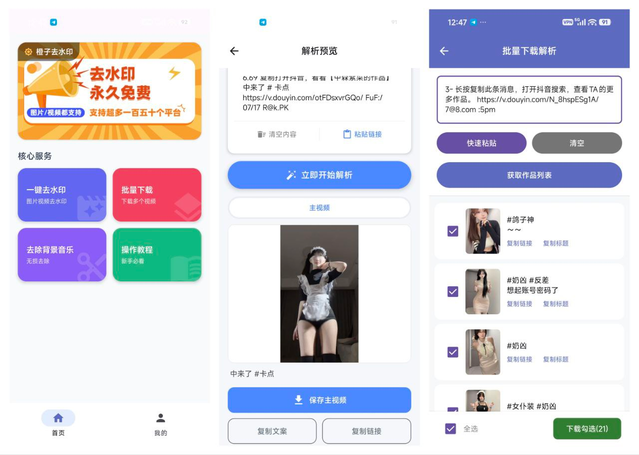 橙子去水印5.9：一键智能清除150+平台水印，视频图片批量处理神器-益友小站