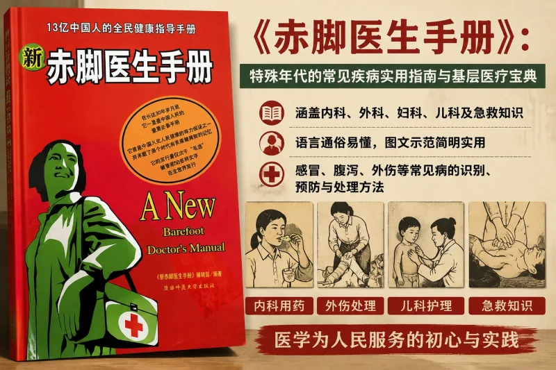 《赤脚医生手册》:特殊年代的常见疾病实用指南与基层医疗宝典-益友小站