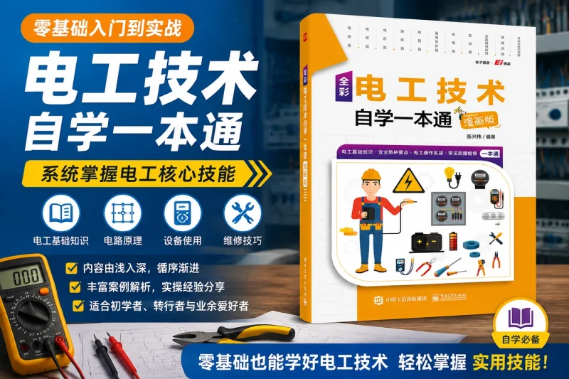 《电工技术自学一本通》:零基础入门到实战,系统掌握电工核心技能-益友小站