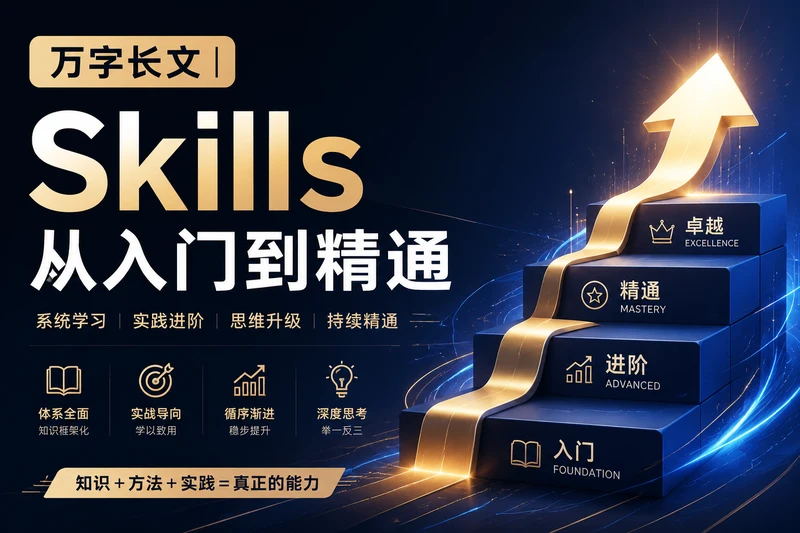 万字长文|Skills 从入门到精通-益友小站